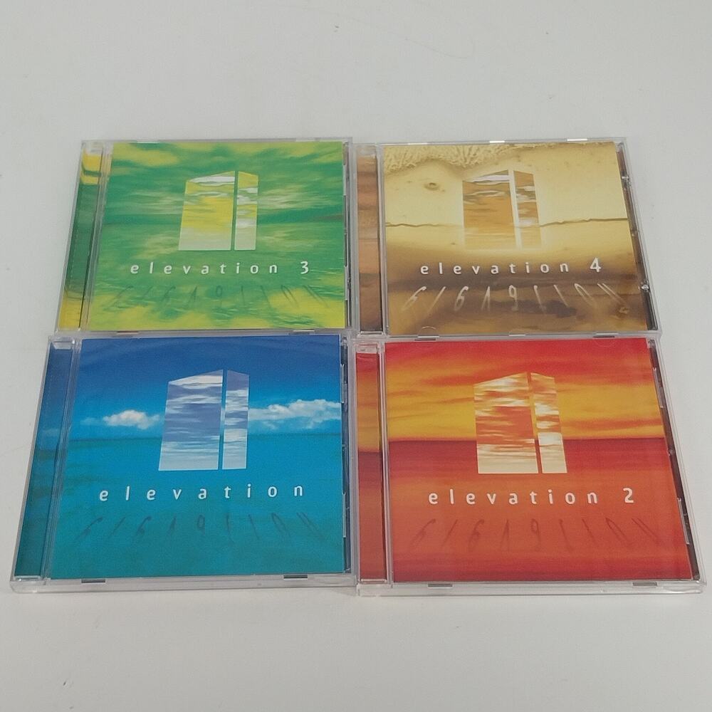 Earthtone Elevation 1-4 CD Lot Ambient New Age World Electronic Compilation